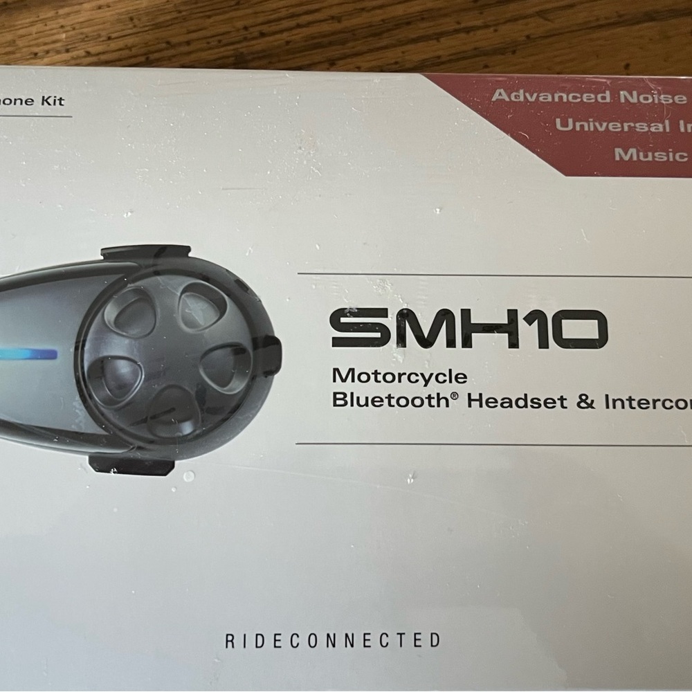 Sena SMH10 Motorcycle Bluetooth Headset & Intercom - Universal Microphone Kit